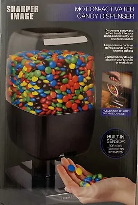 THE SHARPER IMAGE MOTION ACTIVATED CANDY DISPENSER M&M’s PEANUTS Home Office • $44.95