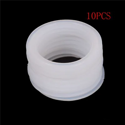 10Pcs 2  Sanitary Triclamp Silicon Gasket Fits 64mm OD Type Ferrule Flan*xd • $14.18