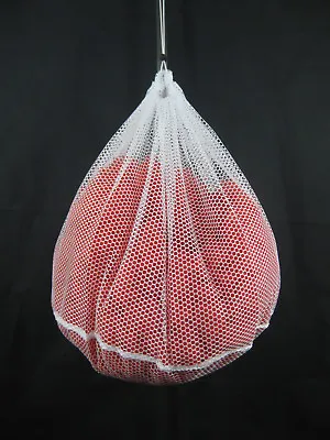 Petticoat Storage Bag Polyester Mesh White Draw String Square Dance Travel NEW • $12.84
