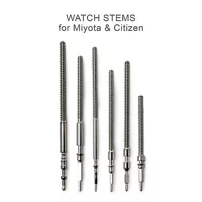 Citizen Miyota Watch Stems For Movements - Choose Option UK Seller • £4.70