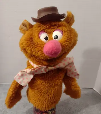 Fozzie Bear Plush Hand Puppet/Fisher Price/Jim Henson Muppets/1978/Vintage • $9.95