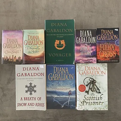 Diana Gabaldon Outlander Series Lord John The Scottish Prisoner Bulk Lot Of 8 • $69.99
