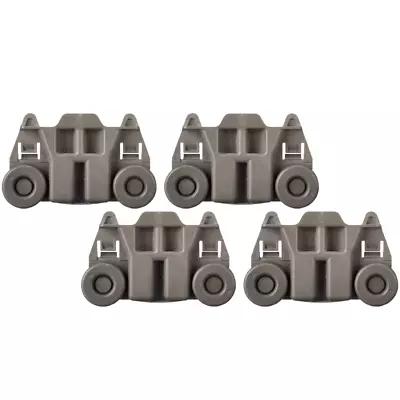 W10195417 Dishwasher Rack Roller Whirlpool AP4538395 PS2579553 4-PACK • $11.46