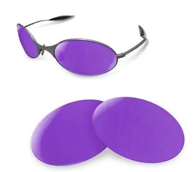 Newpolar Replacement Polarized Lenses For Oakley E Wire Purple Color • $24