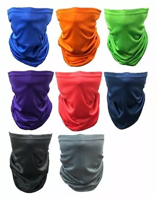 Bandana Face Covering Mask Biker Gaiter Tube Snood Scarf Neck Cover • £1.99