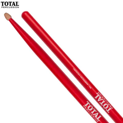 Total Percussion Junior 5A Kids Drum Sticks American Hickory Hot Shots 335mm Len • $19.95