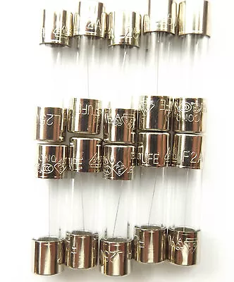 £1.95 • Buy Fuse 2a  20mm  LBC F2A L 250v Fast Quick Blow Glass F2a 250v  F2 L 250v  X10pcs