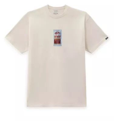 Vans Mens Hot Sauce T-Shirt / Off White / RRP £32 • £13