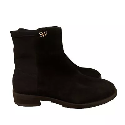 Stuart Weitzman Kye Bootie Women's Size 5 B Black Retail $595 [C4] • $120