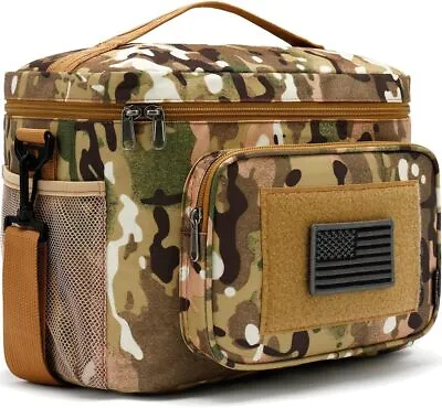 Tactical Lunch Bag Large Insulated Lunch Box Cooler Tote For Men Women And Kids • $29.98