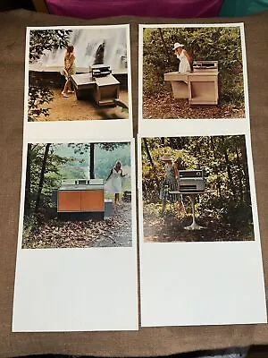 Vintage 1970s Xerox Copier Color Postcards (4) - 8x5 • $6