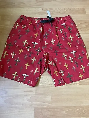Supreme Crosses Belted Shorts Size 34 Vtg Rare SS 2013 • $150