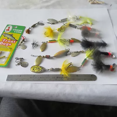 Fishing Lure Assorted Lot  Spinners • $9.95
