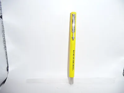 Parker Vintage Vector Yellow Roller Ball  Pen--chrome Trim-We're On The Move • $25