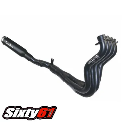 Voodoo Exhaust Suzuki GSXR 1000 2017-2024 Mini Meg Shorty 4:1 Black Full System • $737.96