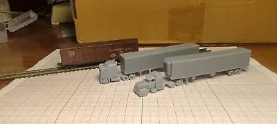 Z Scale Train Miniature New Semi Truck And 53ft Trailer • $21