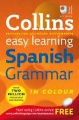 Easy Learning Spanish Grammar Paperback • £3.28