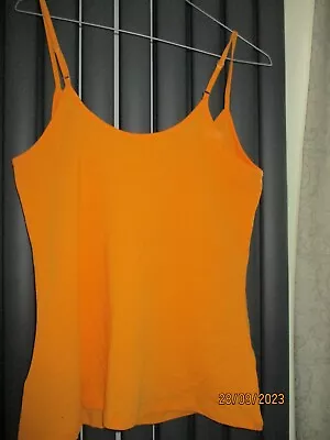 Marks & Spencer Orange Camisole Size 14 • £8