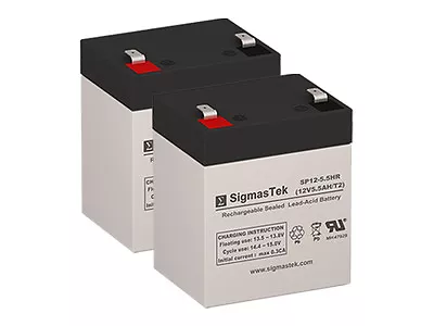 Schwinn S150 (2006-) Electric Scooter Battery Set 2 Batteries X 12V 5.5AH • $27.99