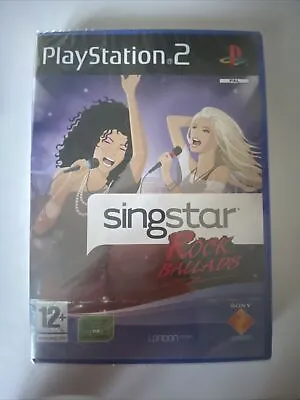 £25 • Buy SingStar Rock Ballads (PlayStation 2) FACTORY SEALED