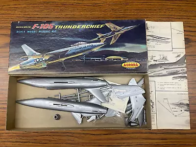 Vintage Aurora 1958 Model Kit #123-98 Republic F-105 Thunderchief 1:78 W/Box • $50