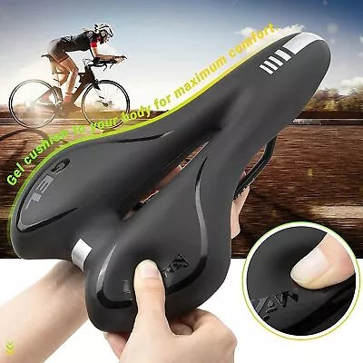 $21.43 • Buy Bike Saddle Bicycle Seat Cycling BMX Seatpost Water-Resistant MTB Road Mountain 
