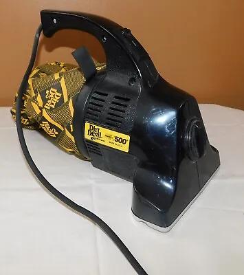 $29.95 • Buy Vintage Dirt Devil Royal Hand Held Vacuum 500 Series Car Vacuum Stairs & Bags