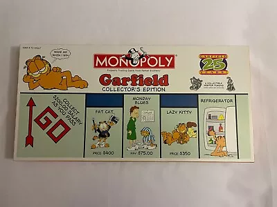 GARFIELD MONOPOLY Board Game - Collector's Edition - Complete New Condition • $80