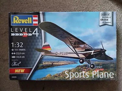 Revell 1:32 Scale Plastic Model Kit -  Sports Plane RV03835 • £25