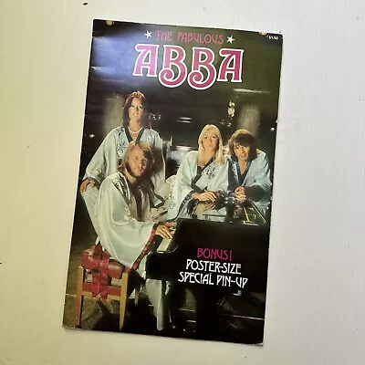 The Fabulous ABBA Large Booklet Original Old 1976 - RARE - Australian • $146.50