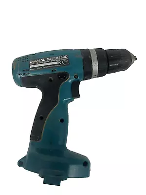 Makita Cordless Drill Driver - Green - Unit Only (8280D) SPARES AND REPAIRS • £15