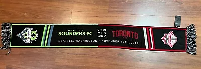 MLS CUP 2019 Game Day Scarf  Seattle VS Toronto NWT • $20