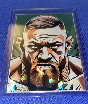 Conor McGregor Custom UFC Holo Refractor Prizm MMA Art Card RC Rookie • $13.99