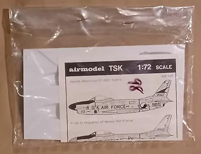 TSK CONVERSION KIT NORTH AMERICAN F-86D SABRE; Airmodel # 121; 1:72 Scale • $15