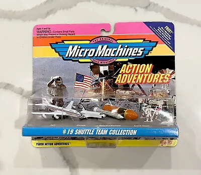 Micro Machines Action Adventures #19 Shuttle Team Collection Galoob 1993 • $14.99