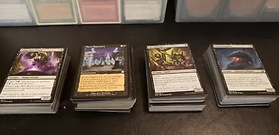 100 Black Magic The Gathering Mtg Cards Lot With Rares • $7