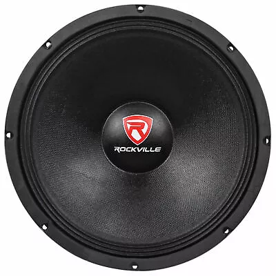 Rockville RVW1500P4 1500w 15  Raw DJ Subwoofer 4 Ohm Sub Woofer 70OZ Magnet • $74.95