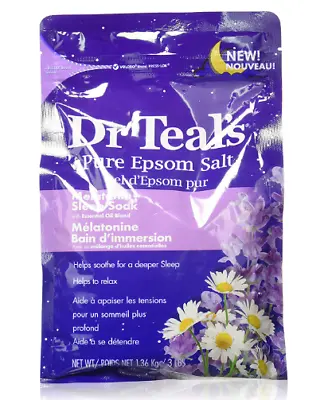 £35.31 • Buy 2PK Dr Teal's Pure Epsom Salt  Sleep Soak, Lavender 811068019725YN