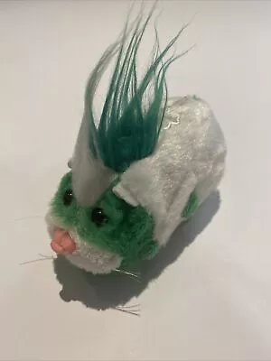 Zhu Zhu Pets Lucky Robot Pet Hamster Green Working • £10