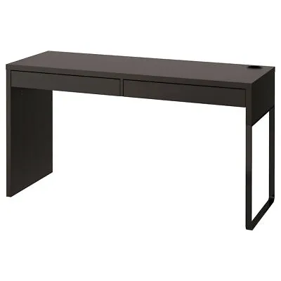 IKEA MICKE Writing Desk/ Table Black-brown (142x50x75 Cm) • £156.18