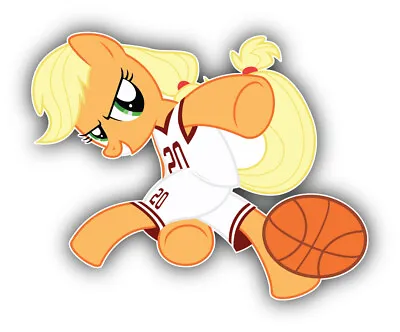 My Little Pony Cartoon Applejack Sticker Bumper Decal - ''SIZES'' • $3.75