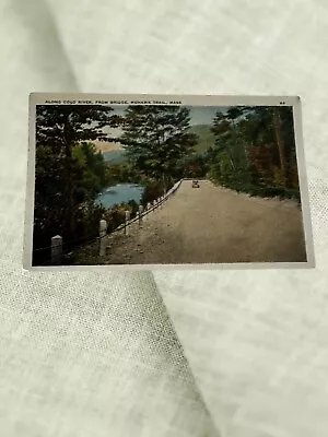 Mohawk Trail  Mass. Postcard Along Cold River Unused • $3.99