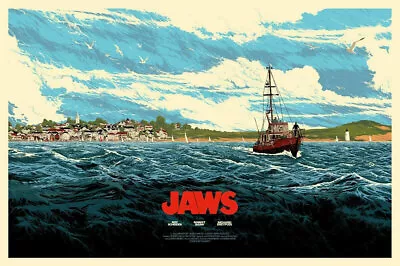 Mondo Artist Kilian Eng  Jaws  Regular Poster Print Spielberg   • $499.99