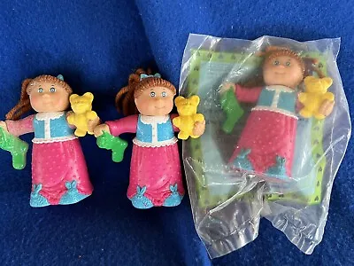 3 Miniature Cabbage Patch Collectibles One New In Bag • $8