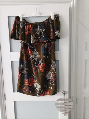 £0.99 • Buy PEACOCK Dress Size 14 (off Shoulder) 