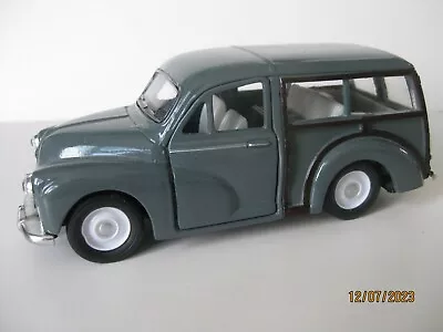 Saico 1/26 Diecast Morris Minor Traveller Motor In Grey Over 5  Long • $12.27