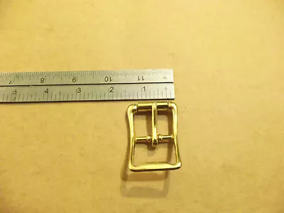 1  Solid Brass Middle Bar Roller Buckle (Pack Of 5) • $15.90