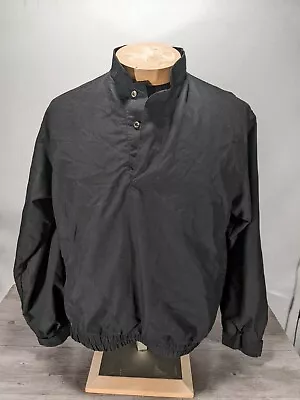 Vintage DAVID S REID Men's Canada Light Jacket Coat Medium Black Made In Canada • $19.99