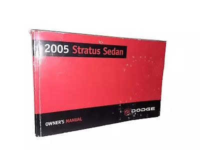 2005 Dodge Stratus Sedan Owners Manual Instruction Book OEM #81-226-0530 - Used • £5.50