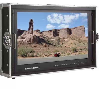 Delvcam 28  4K Ultra HD 3G-SDI & HDMI Production Monitor W/Hard Case VESA Mount • $850